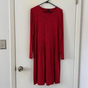 Long sleeve winter dress